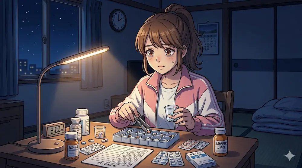 夜中の対応