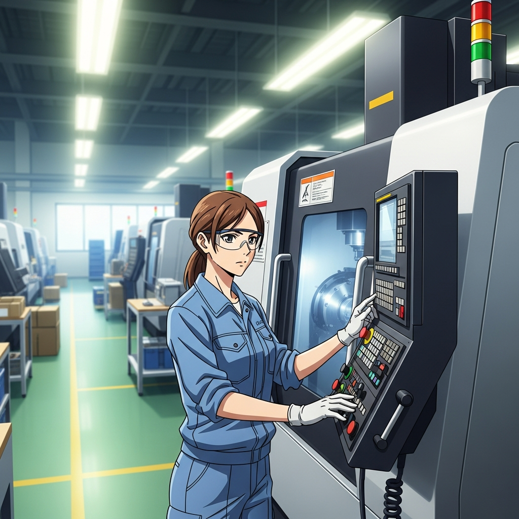 仕事をする若い女性2