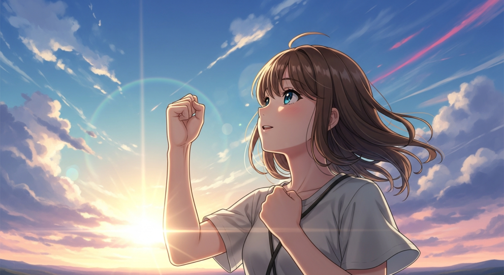 外来が終わって帰宅する若い女性