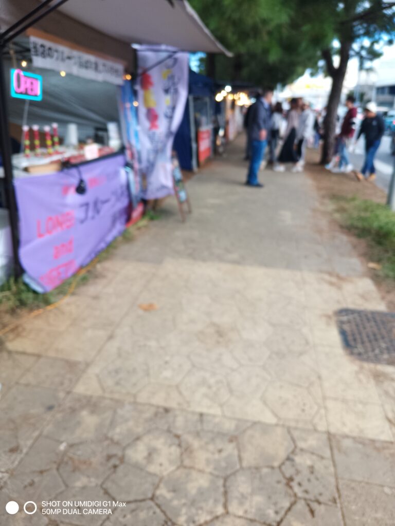 初詣で並ぶ風景2