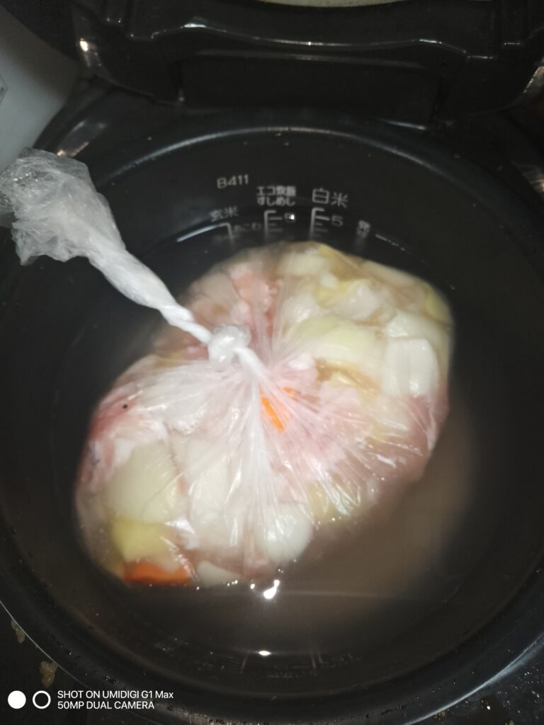 炊飯器料理1