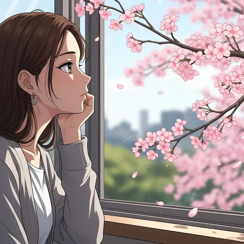 桜を見て思う事