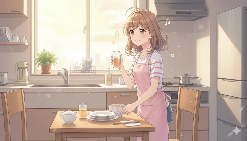 食後片付け