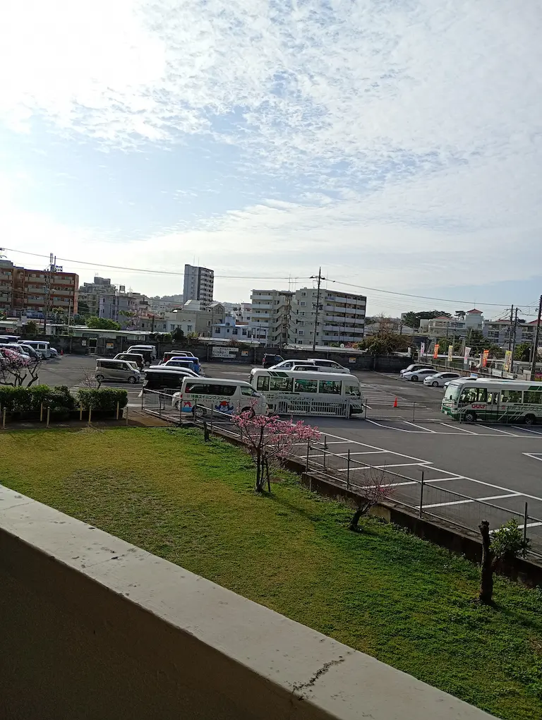 朝の風景天気が回復してる