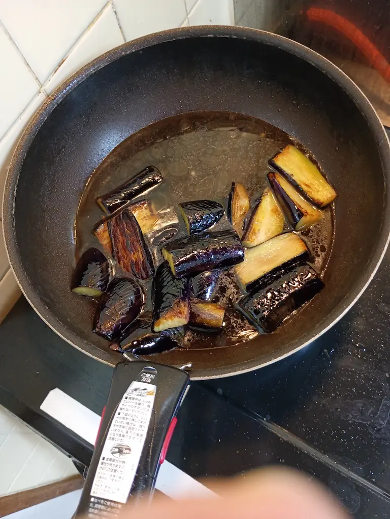 茄子の煮つけ