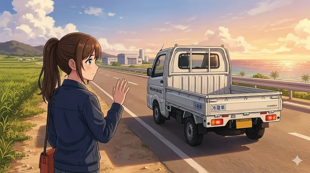 売却後を見送る