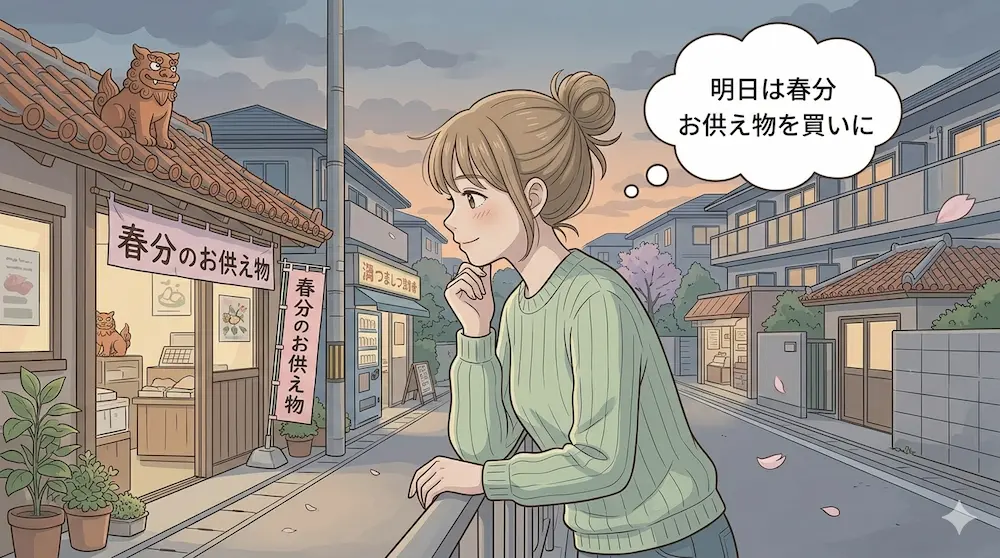 明日の予定を考える