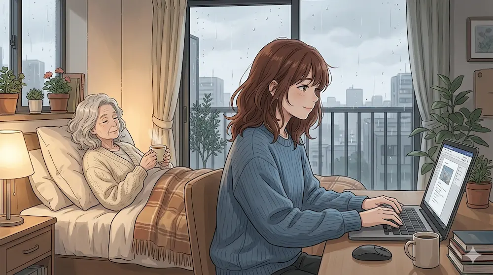 午前中は様子を見る