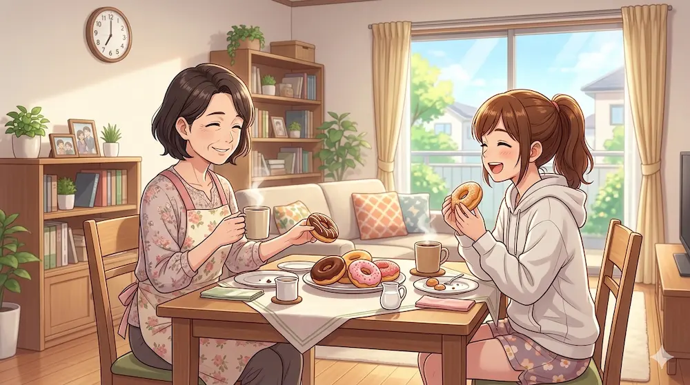 朝ごはんの風景