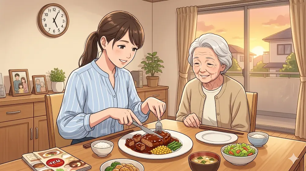 夕食風景