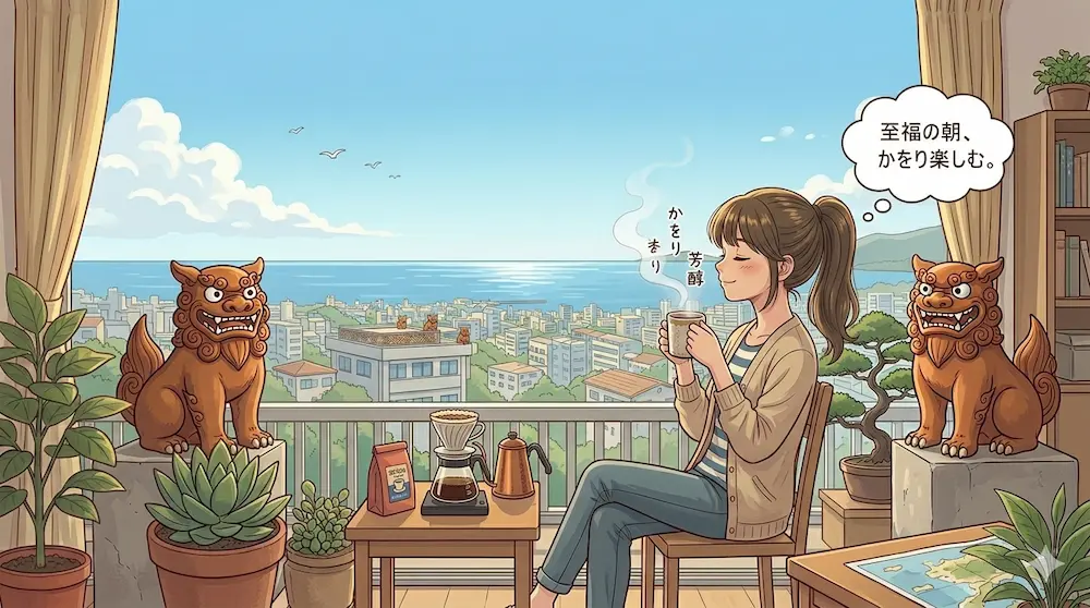 沖縄珈琲の香り