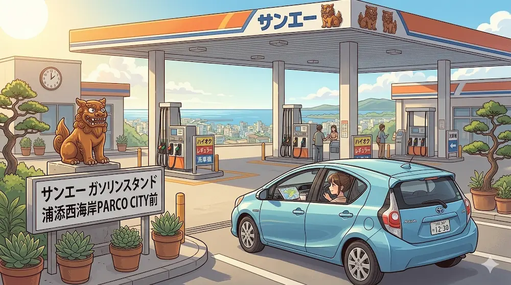 沖縄ガソリンスタンド