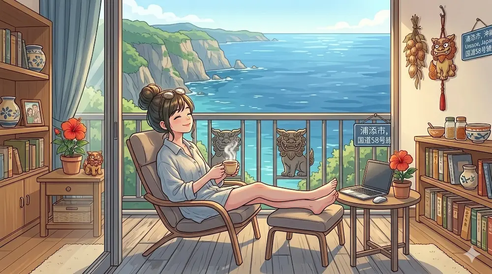 ゆったりとした朝