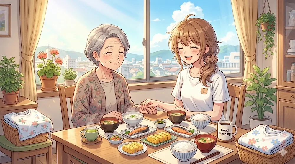 朝ごはん