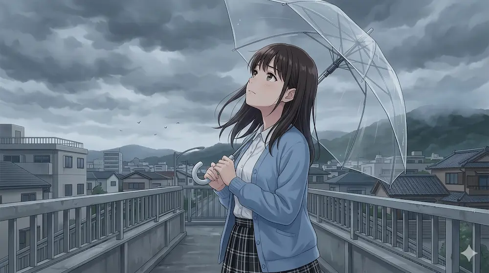 雨降りそう