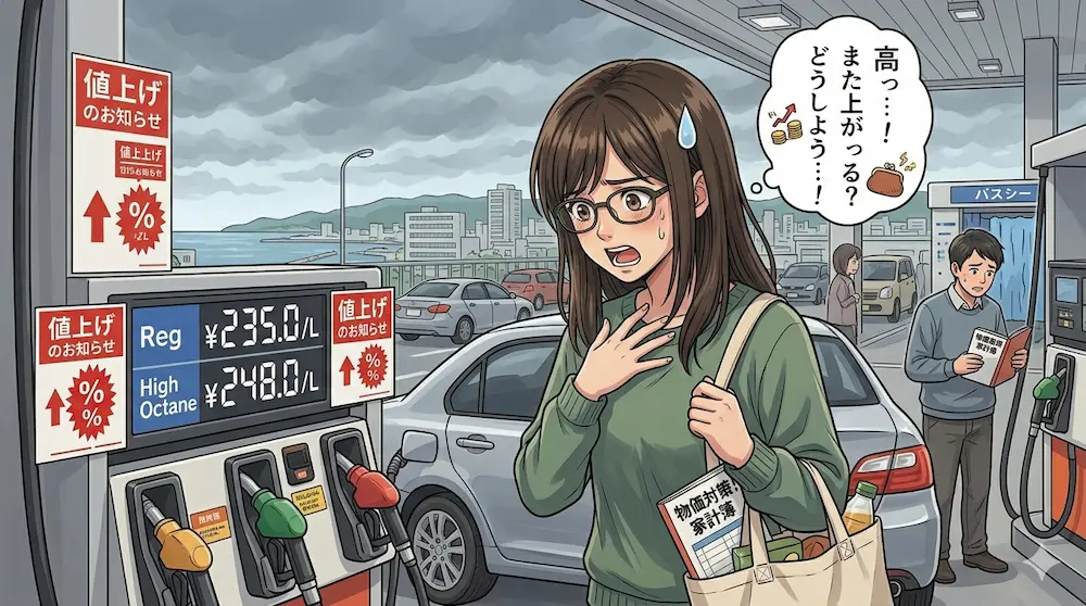 ガソリンが高い