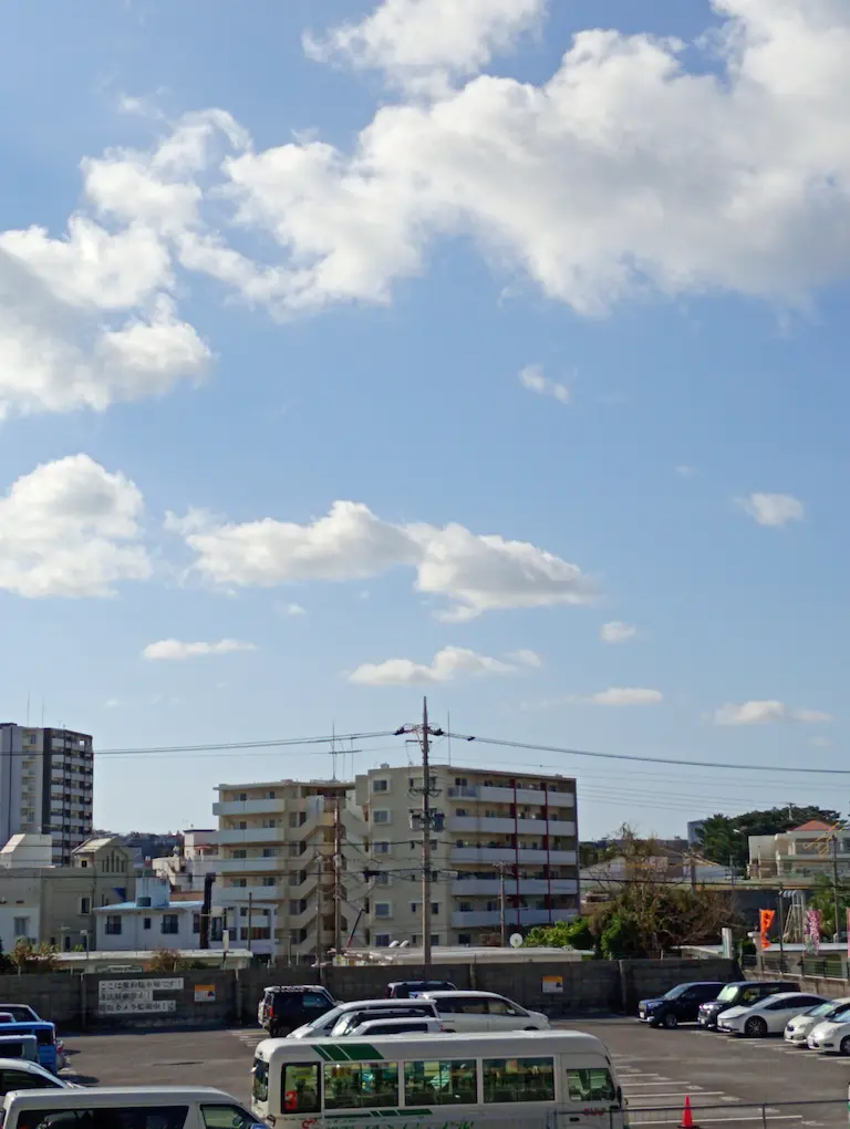 朝の空1
