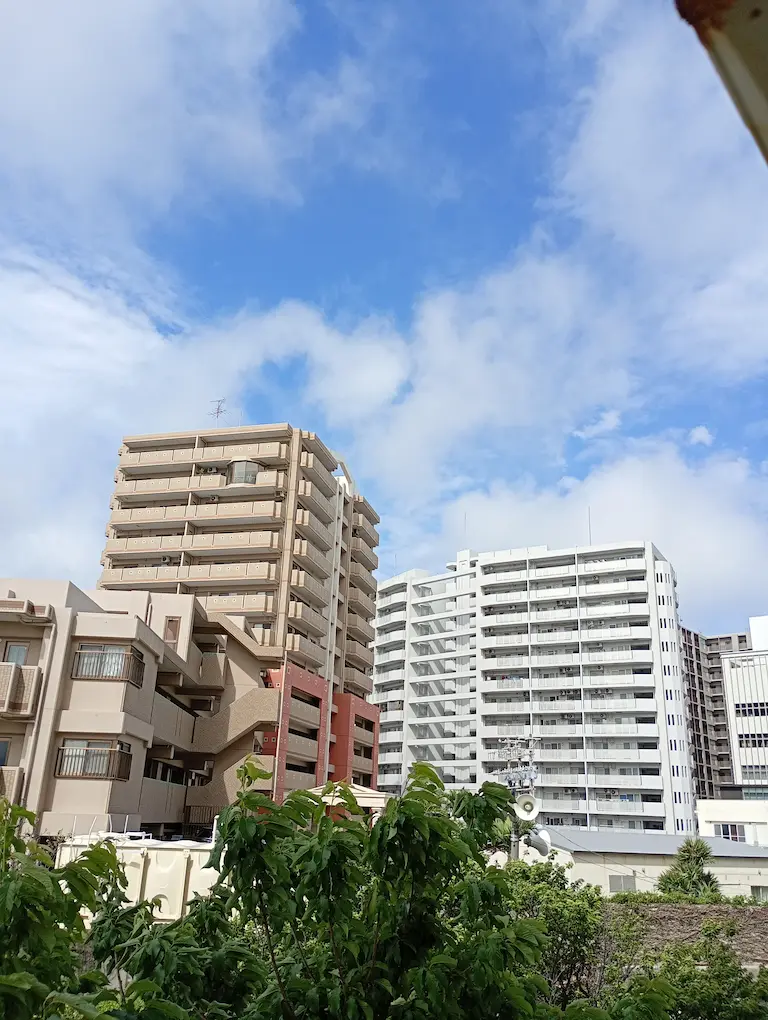 沖縄朝の風景1
