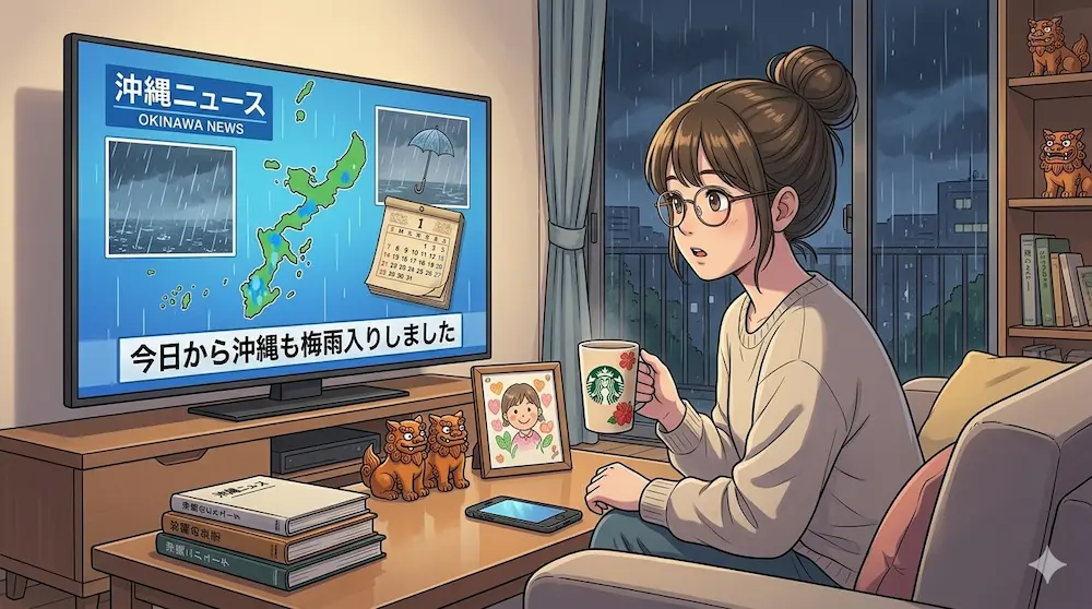 沖縄梅雨入り