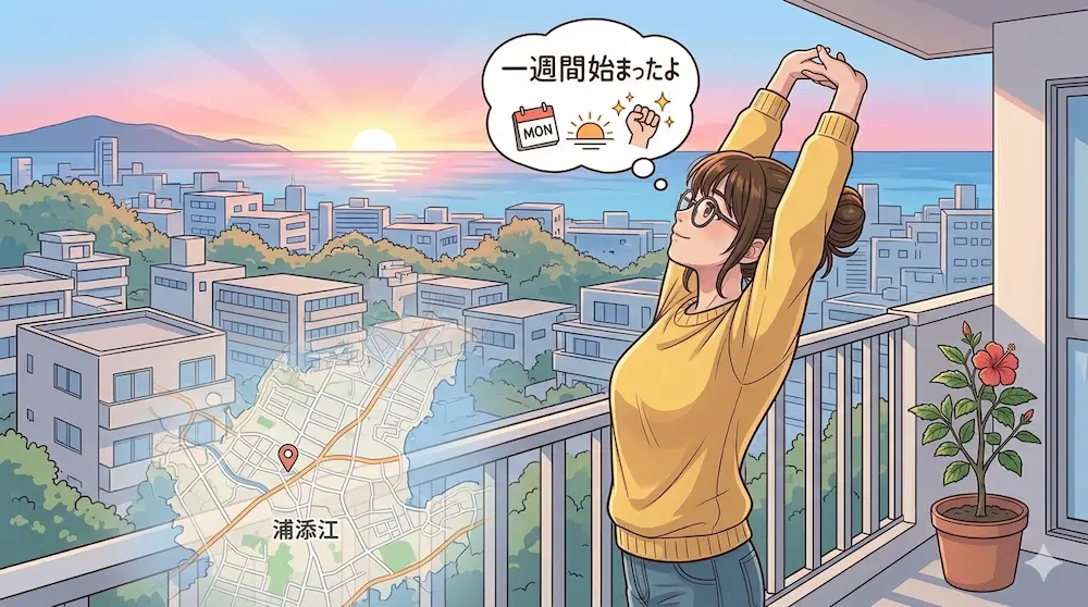 沖縄の一週間始まり
