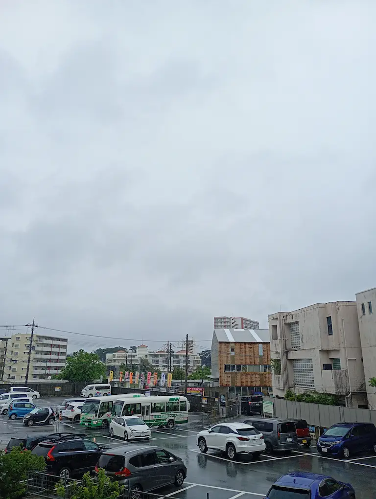 朝の沖縄