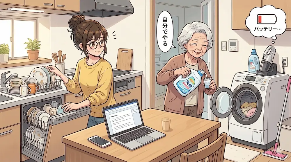 朝の掃除