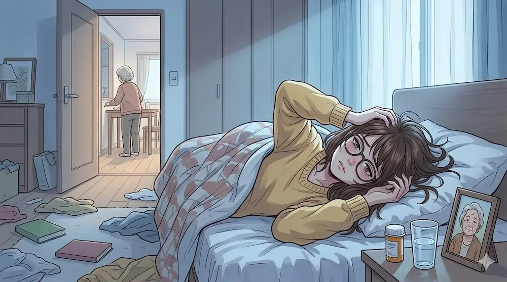 朝起きられない