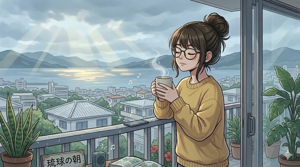 ベランダから見える風景
