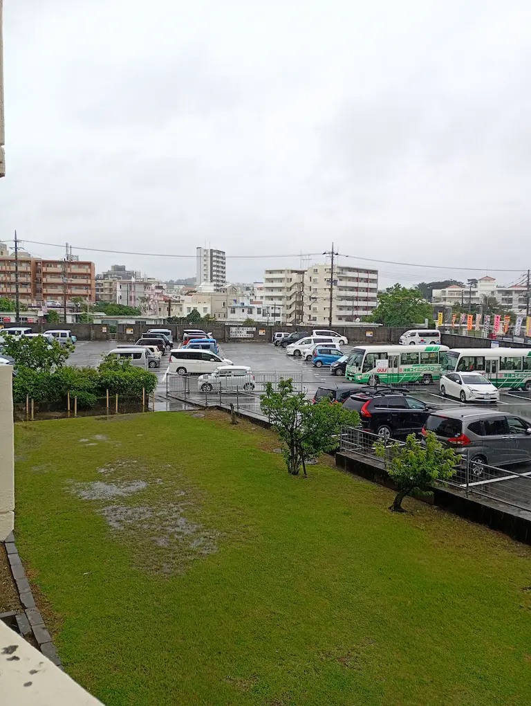 朝の沖縄