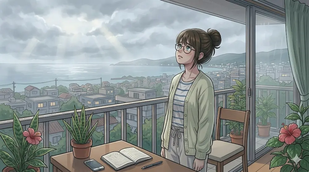 沖縄の朝の天気