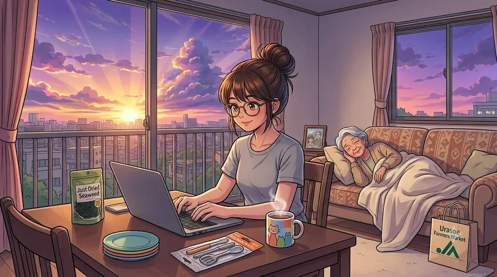 夕方のブログ
