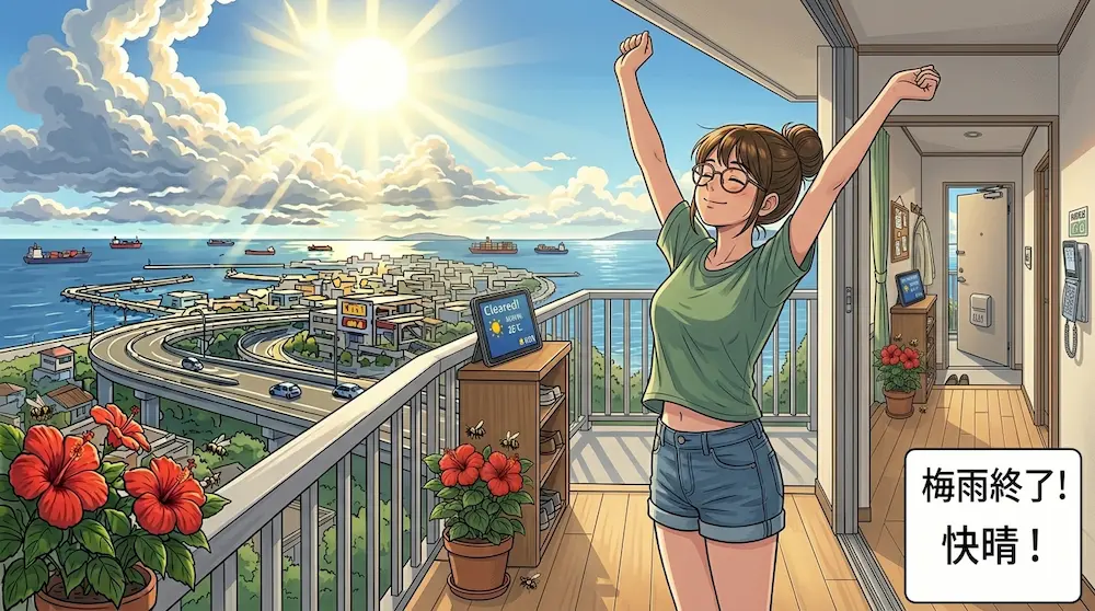 久しぶりに太陽