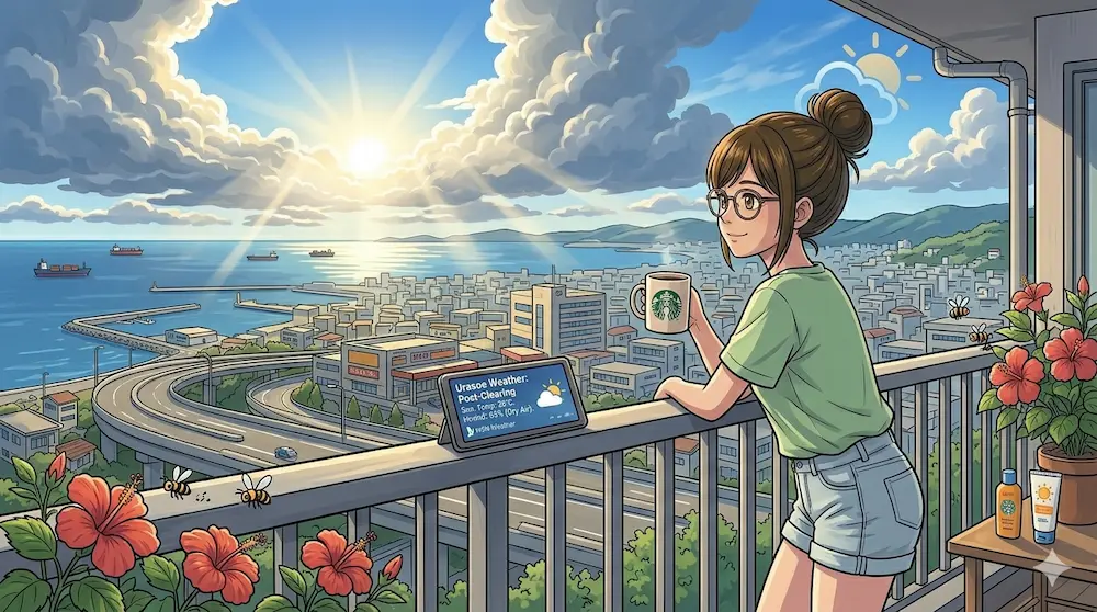 沖縄の暑い夏