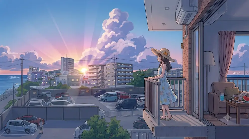 朝の風景