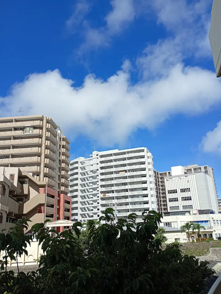 浦添の朝の風景1