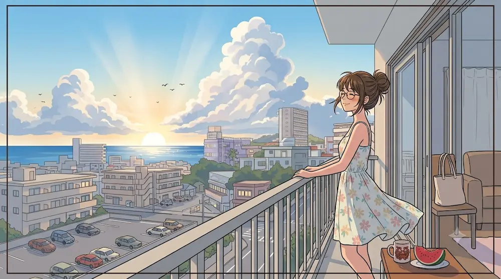 朝の風景