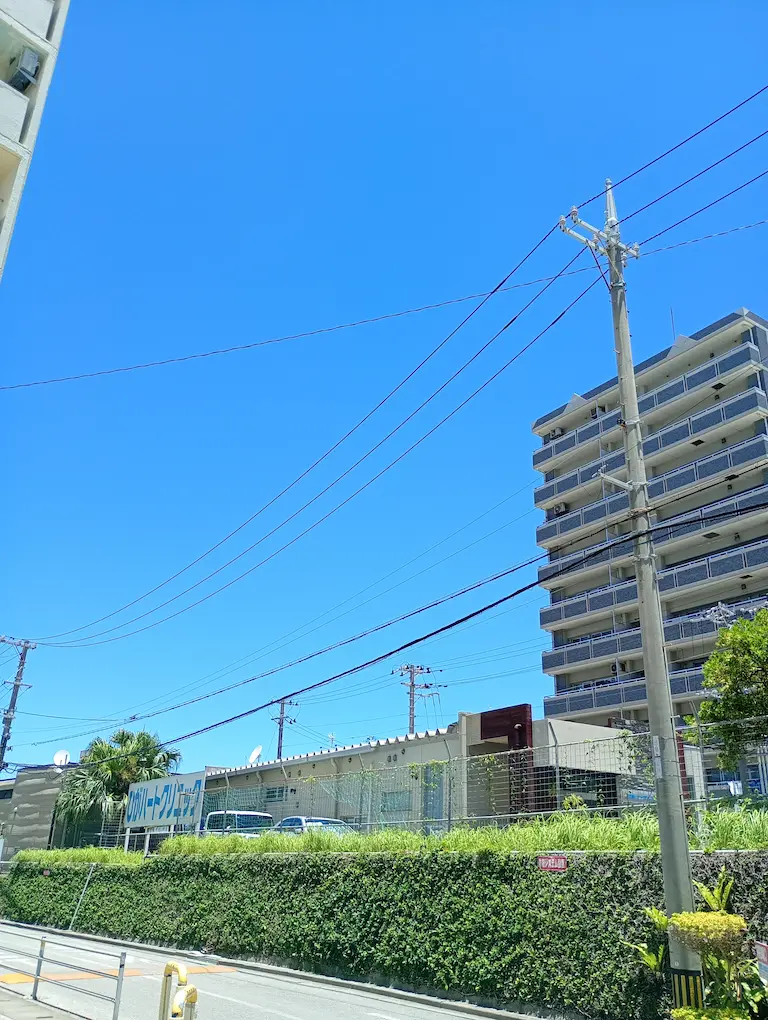 沖縄と浦添の空６