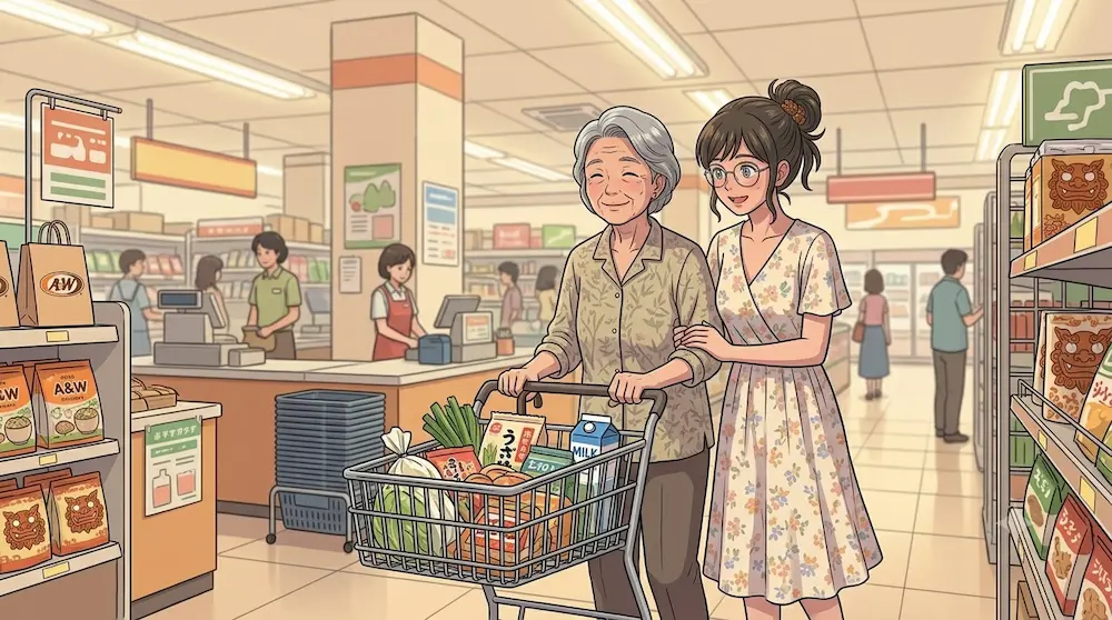 カートで買い物