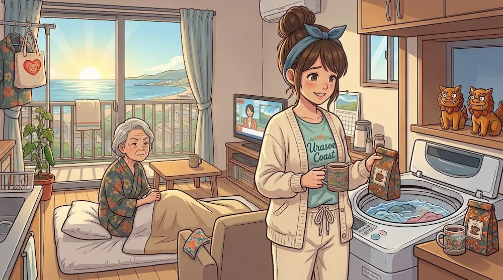 沖縄・浦添の朝