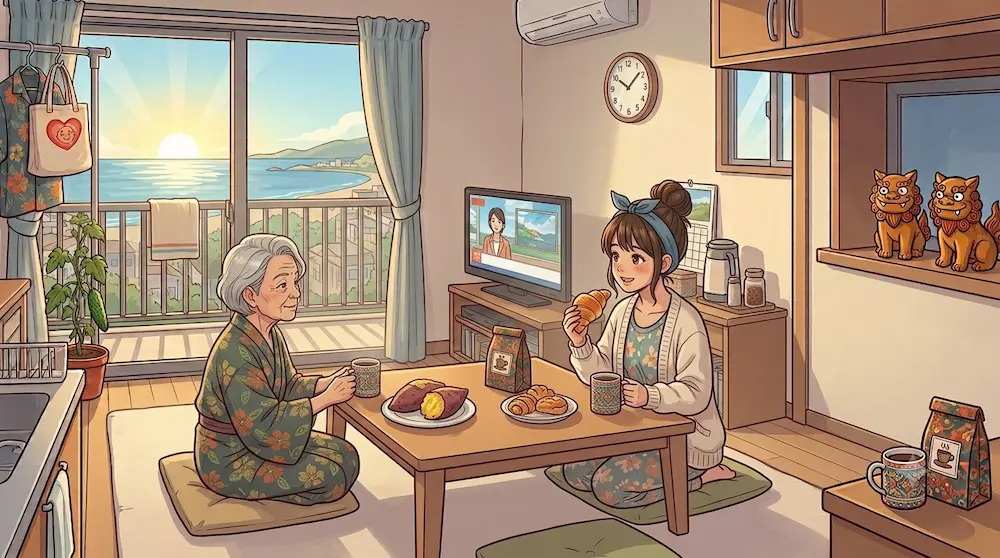 浦添の朝ごはん