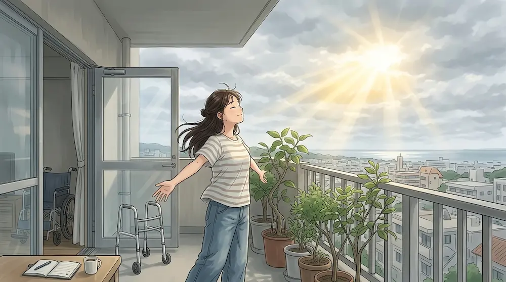 浦添・港川の朝の風景