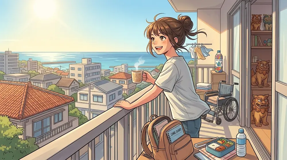 敬老の日の朝